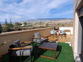 Ático Aire del Andarax con terraza y aparcamiento entre el mar y desierto - Alborania